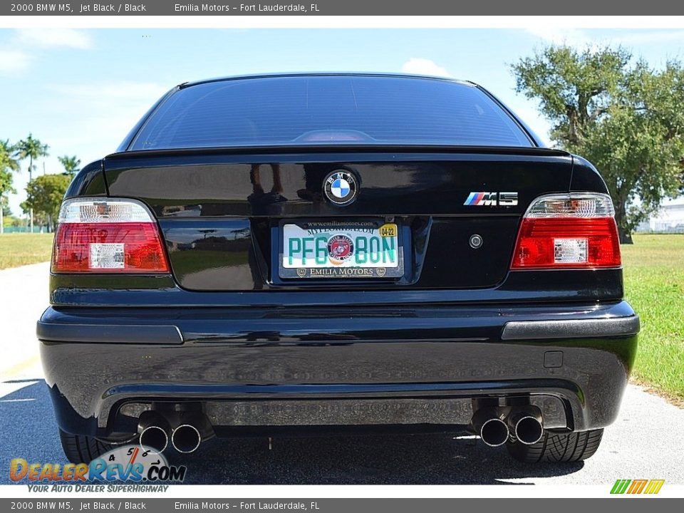 2000 BMW M5 Jet Black / Black Photo #12