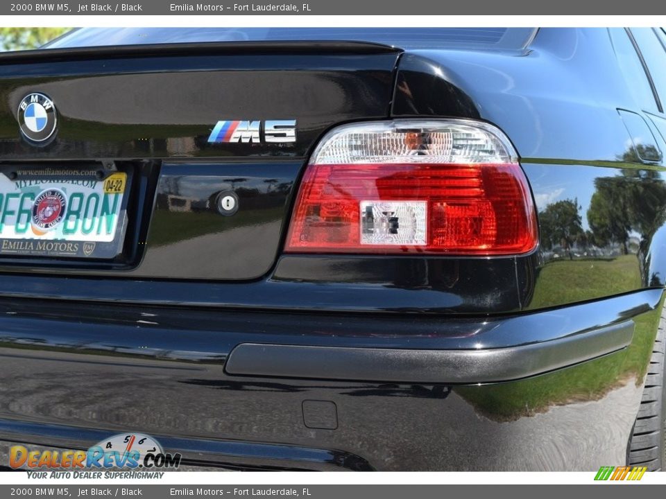 2000 BMW M5 Jet Black / Black Photo #14