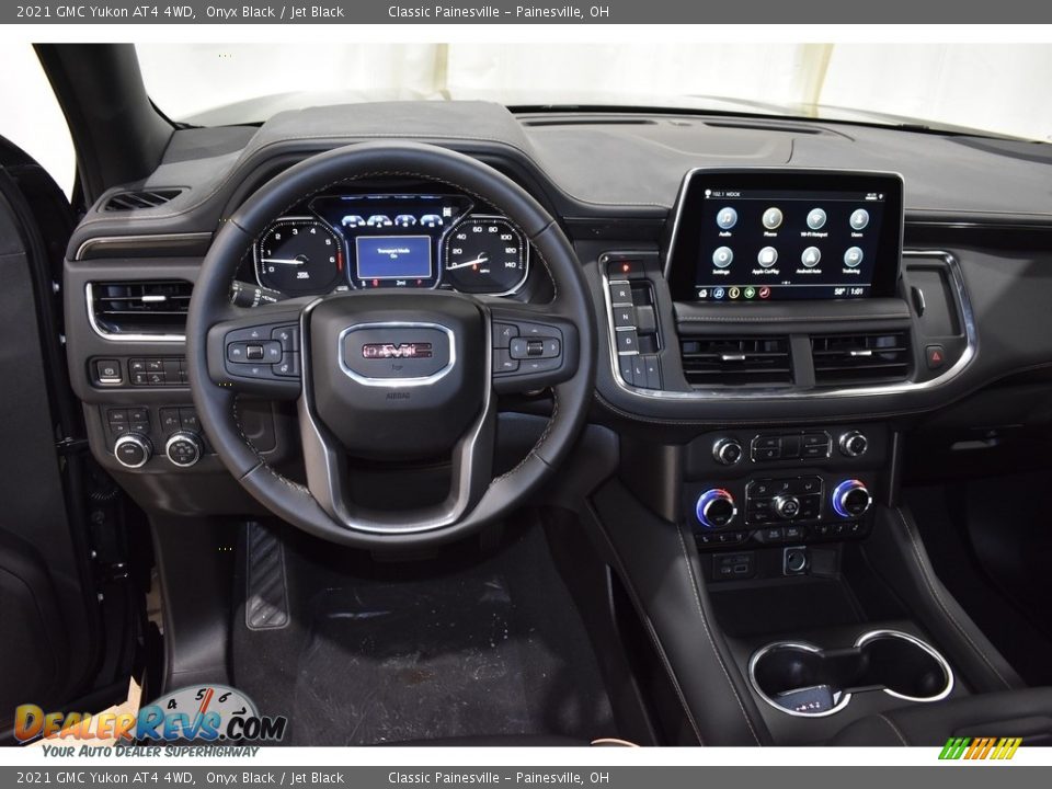 2021 GMC Yukon AT4 4WD Onyx Black / Jet Black Photo #14