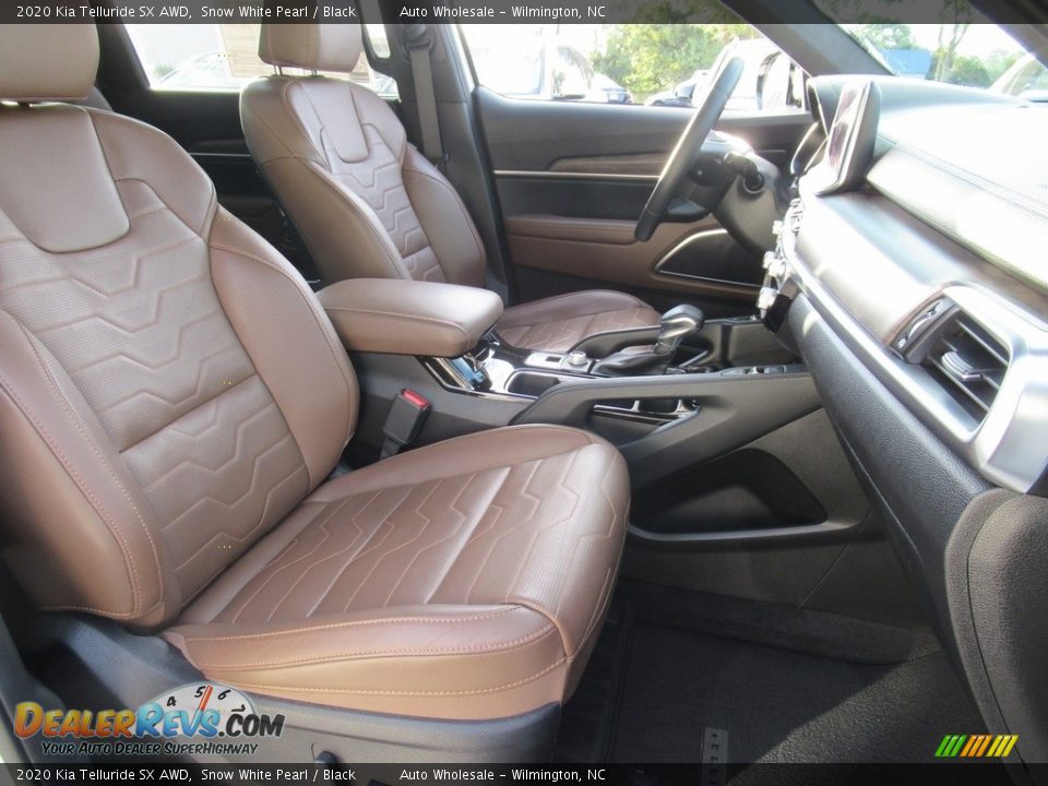 2020 Kia Telluride SX AWD Snow White Pearl / Black Photo #13