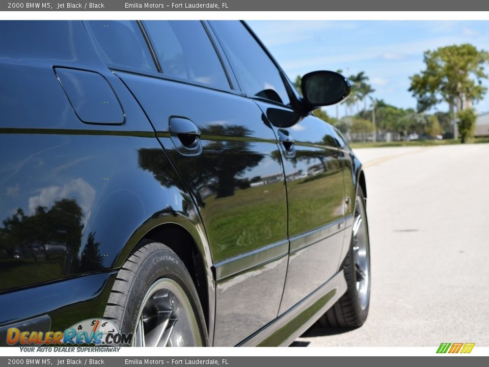 2000 BMW M5 Jet Black / Black Photo #16