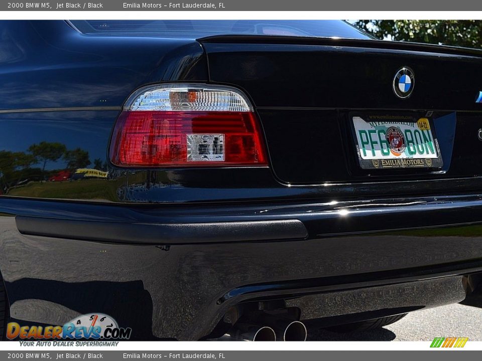 2000 BMW M5 Jet Black / Black Photo #17