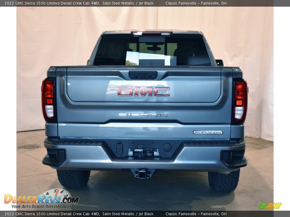 2022 GMC Sierra 1500 Limited Denali Crew Cab 4WD Satin Steel Metallic / Jet Black Photo #3