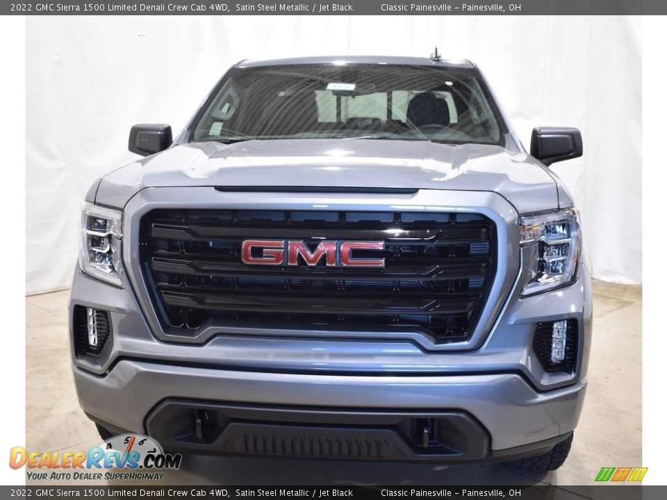 2022 GMC Sierra 1500 Limited Denali Crew Cab 4WD Satin Steel Metallic / Jet Black Photo #4