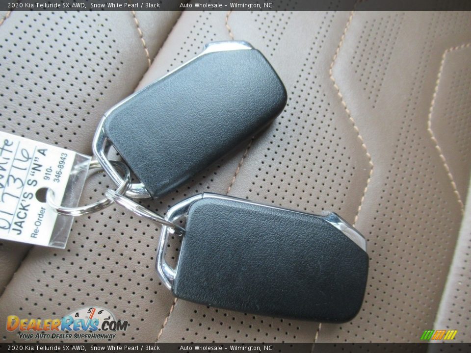 2020 Kia Telluride SX AWD Snow White Pearl / Black Photo #20