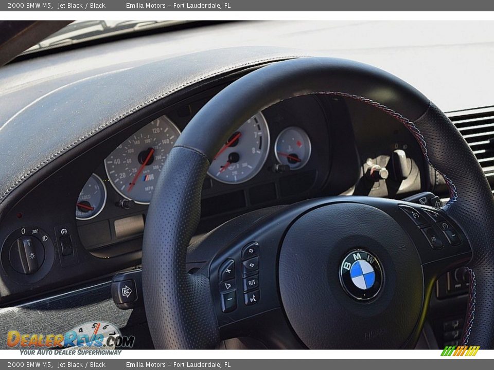 2000 BMW M5 Jet Black / Black Photo #25