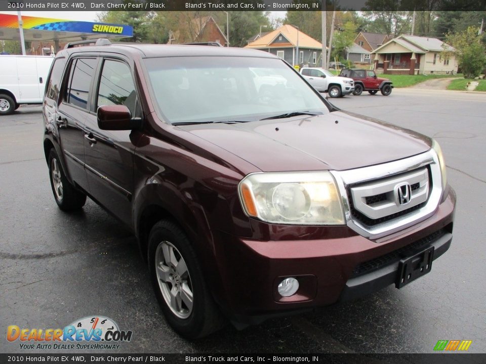 2010 Honda Pilot EX 4WD Dark Cherry Pearl / Black Photo #5