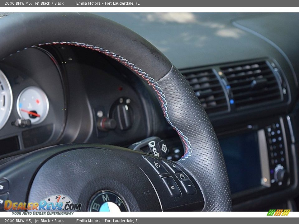 2000 BMW M5 Jet Black / Black Photo #27