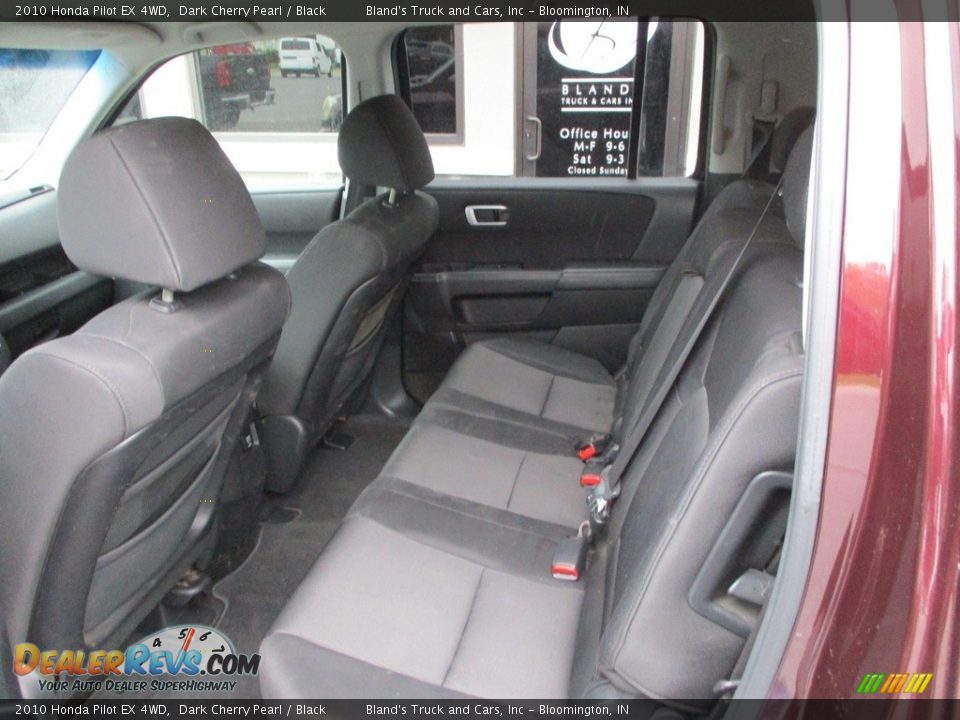 2010 Honda Pilot EX 4WD Dark Cherry Pearl / Black Photo #8