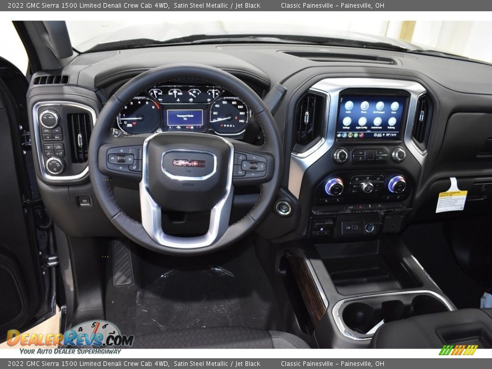 2022 GMC Sierra 1500 Limited Denali Crew Cab 4WD Satin Steel Metallic / Jet Black Photo #11