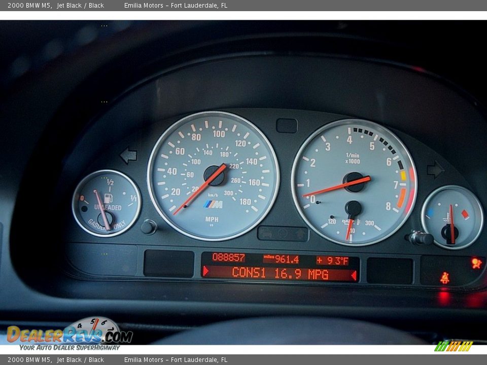 2000 BMW M5  Gauges Photo #42