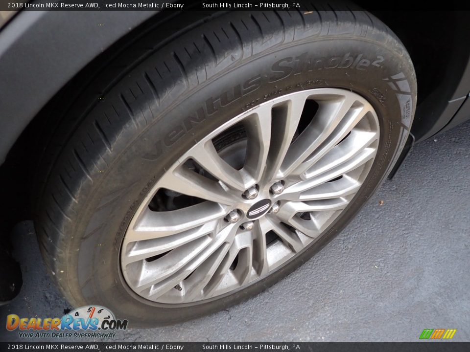 2018 Lincoln MKX Reserve AWD Iced Mocha Metallic / Ebony Photo #5