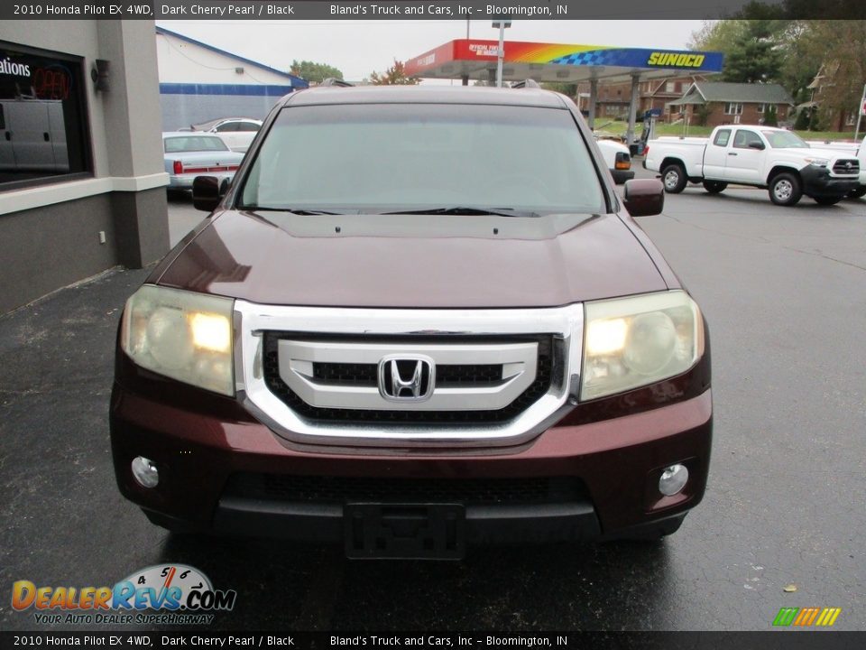 2010 Honda Pilot EX 4WD Dark Cherry Pearl / Black Photo #22