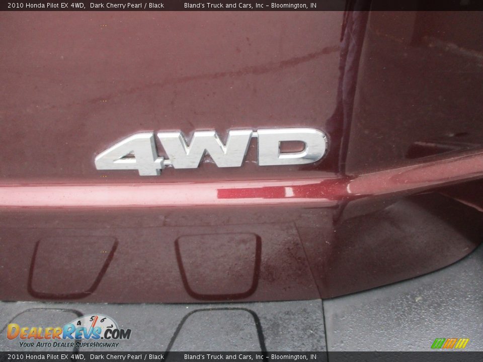 2010 Honda Pilot EX 4WD Dark Cherry Pearl / Black Photo #25