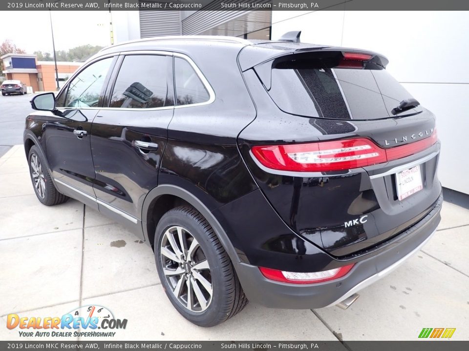 2019 Lincoln MKC Reserve AWD Infinite Black Metallic / Cappuccino Photo #3
