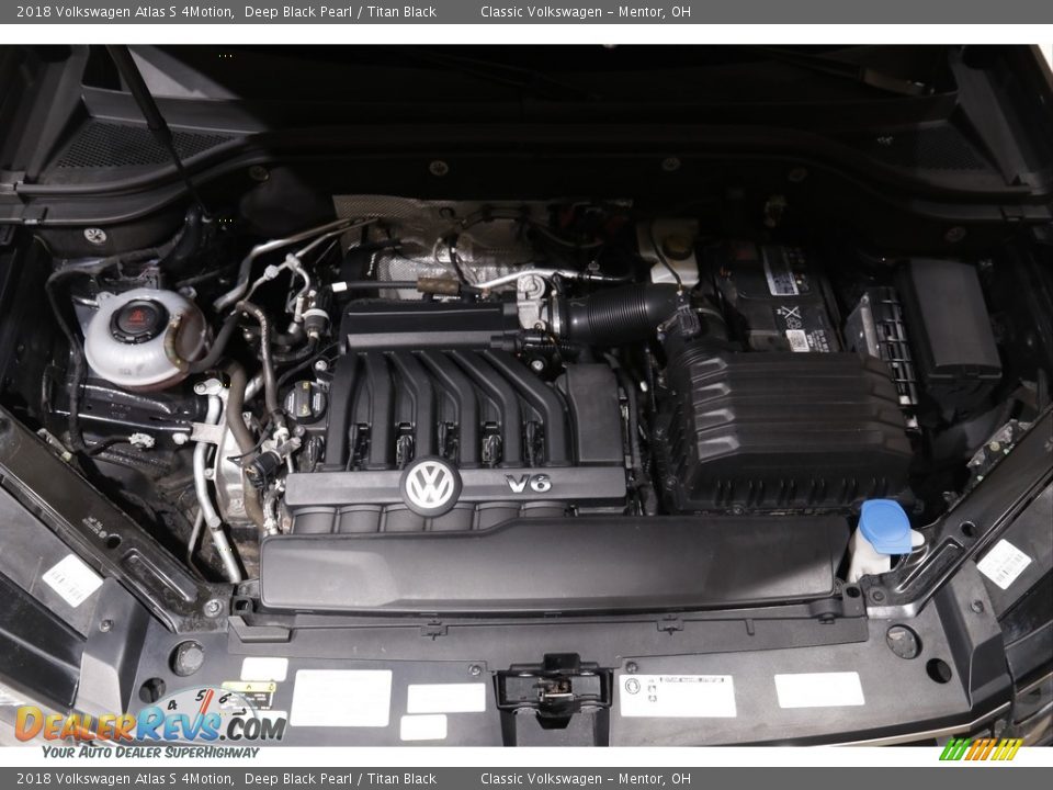 2018 Volkswagen Atlas S 4Motion 3.6 Liter FSI DOHC 24-Valve VVT V6 Engine Photo #18