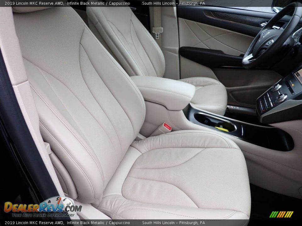 2019 Lincoln MKC Reserve AWD Infinite Black Metallic / Cappuccino Photo #11