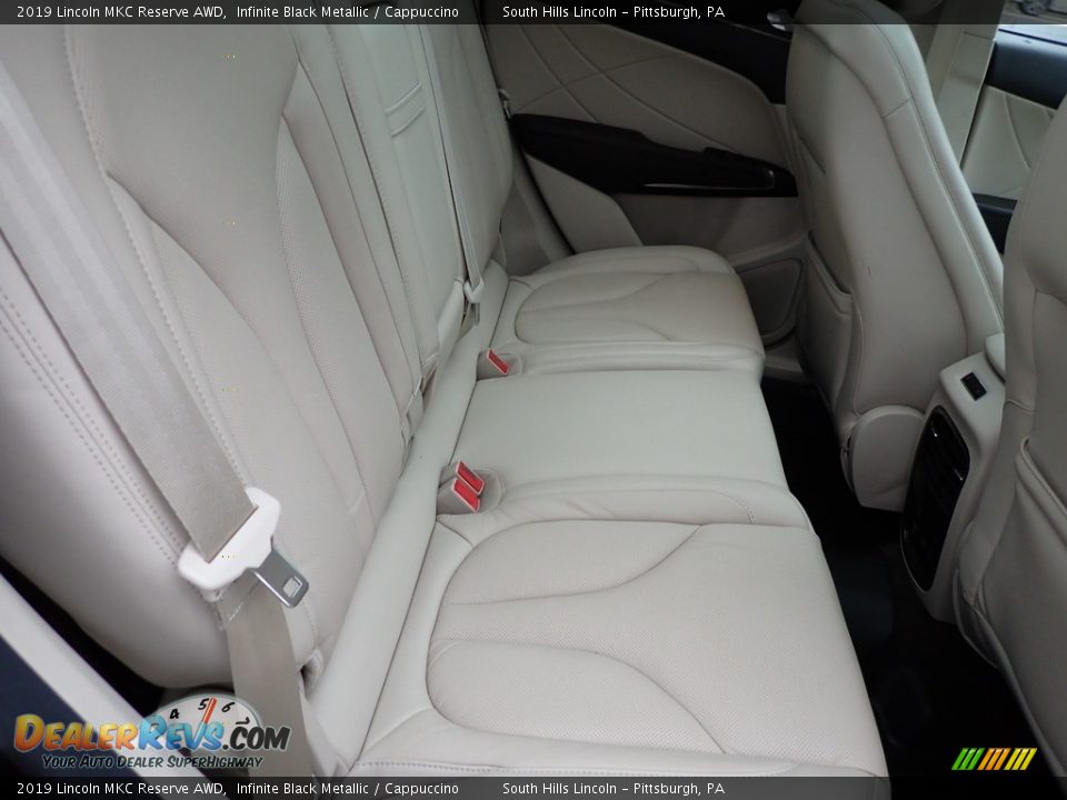 2019 Lincoln MKC Reserve AWD Infinite Black Metallic / Cappuccino Photo #14