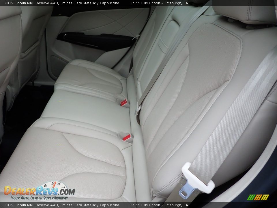 2019 Lincoln MKC Reserve AWD Infinite Black Metallic / Cappuccino Photo #16