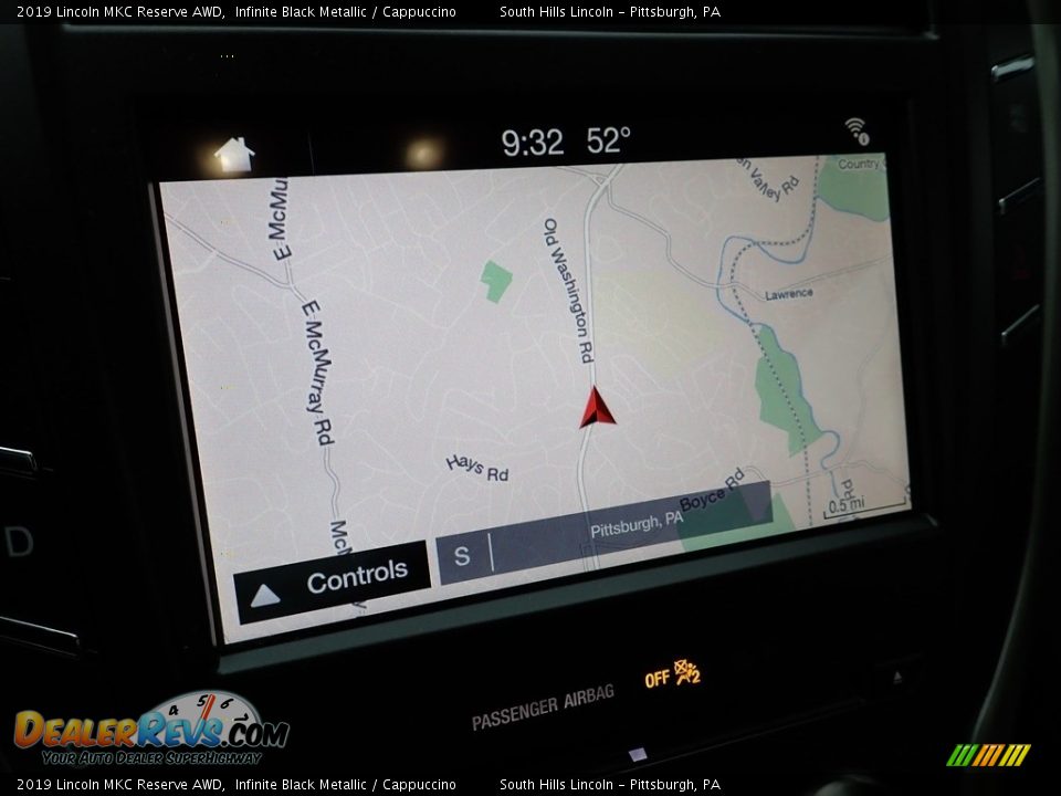 2019 Lincoln MKC Reserve AWD Infinite Black Metallic / Cappuccino Photo #21