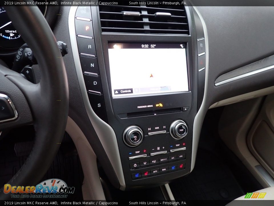 2019 Lincoln MKC Reserve AWD Infinite Black Metallic / Cappuccino Photo #22