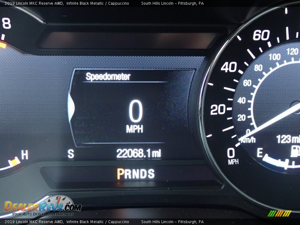 2019 Lincoln MKC Reserve AWD Infinite Black Metallic / Cappuccino Photo #24