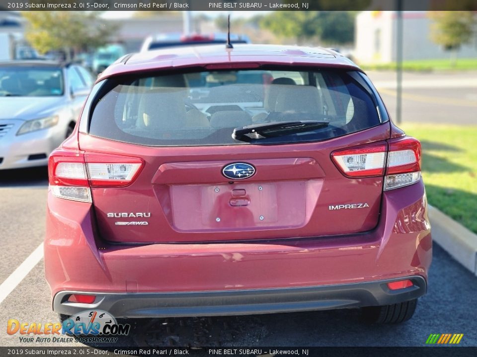 2019 Subaru Impreza 2.0i 5-Door Crimson Red Pearl / Black Photo #2