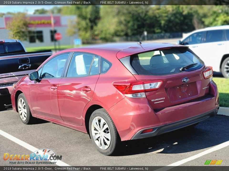 2019 Subaru Impreza 2.0i 5-Door Crimson Red Pearl / Black Photo #3