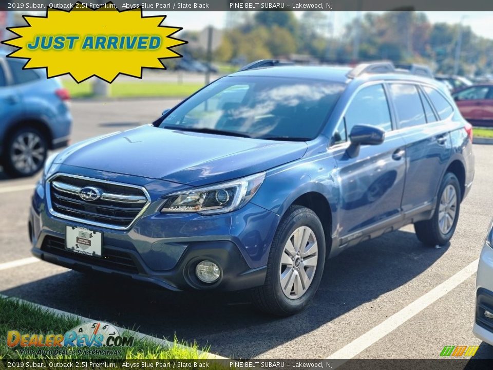 2019 Subaru Outback 2.5i Premium Abyss Blue Pearl / Slate Black Photo #1