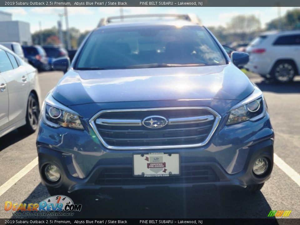 2019 Subaru Outback 2.5i Premium Abyss Blue Pearl / Slate Black Photo #2