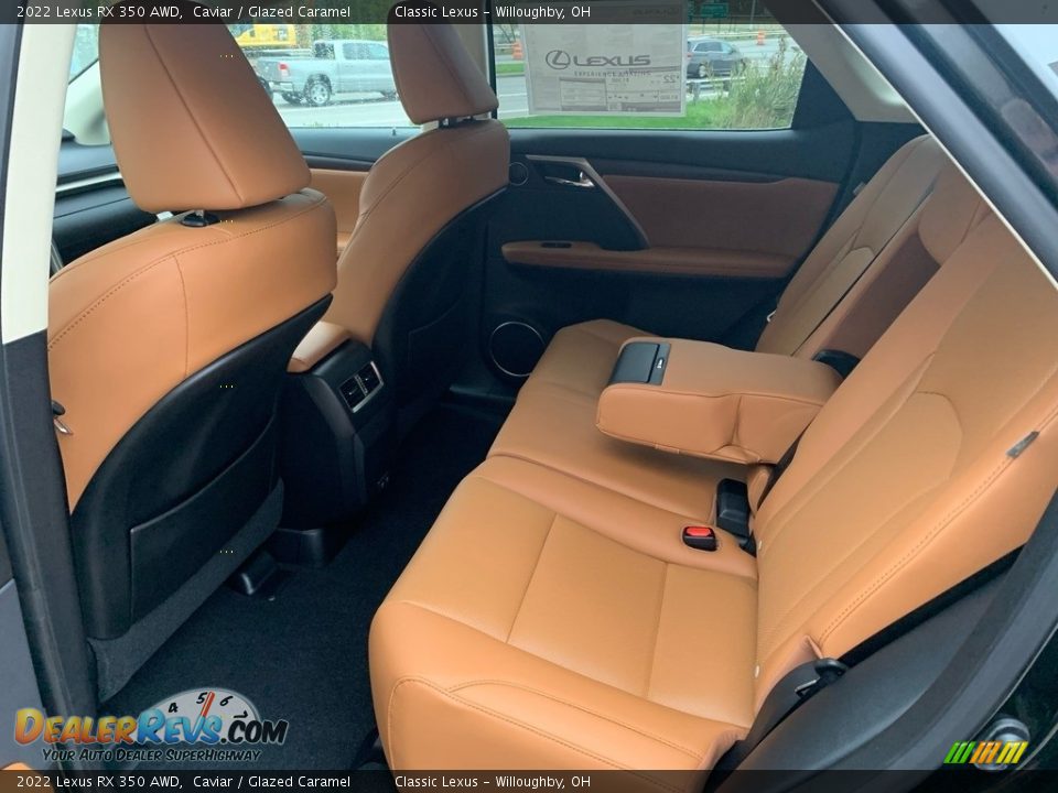 Rear Seat of 2022 Lexus RX 350 AWD Photo #3