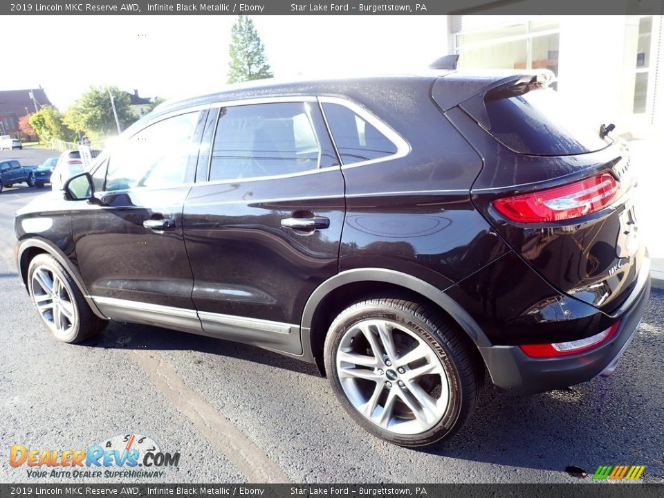 2019 Lincoln MKC Reserve AWD Infinite Black Metallic / Ebony Photo #3