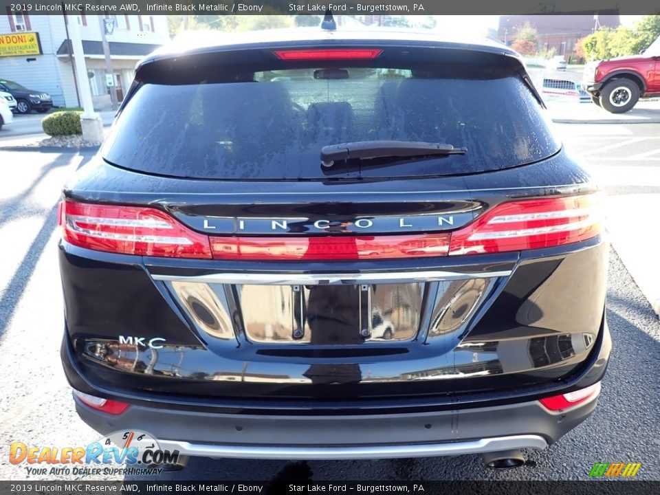 2019 Lincoln MKC Reserve AWD Infinite Black Metallic / Ebony Photo #4