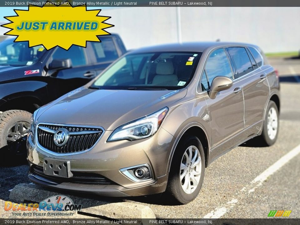 2019 Buick Envision Preferred AWD Bronze Alloy Metallic / Light Neutral Photo #1