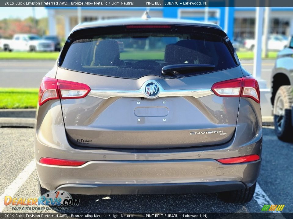 2019 Buick Envision Preferred AWD Bronze Alloy Metallic / Light Neutral Photo #4