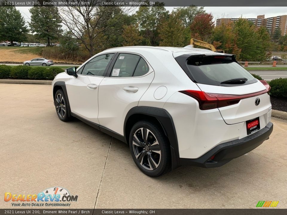 2021 Lexus UX 200 Eminent White Pearl / Birch Photo #4