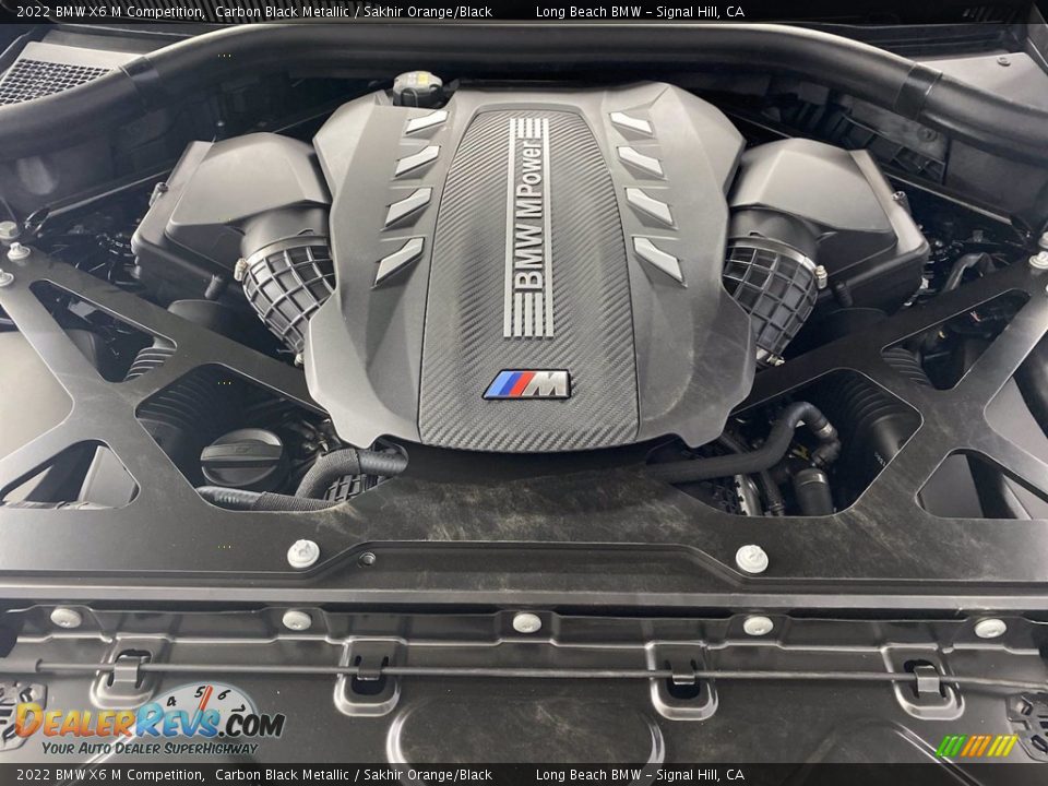 2022 BMW X6 M Competition 4.4 Liter M TwinPower Turbocharged DOHC 32-Valve V8 Engine Photo #9