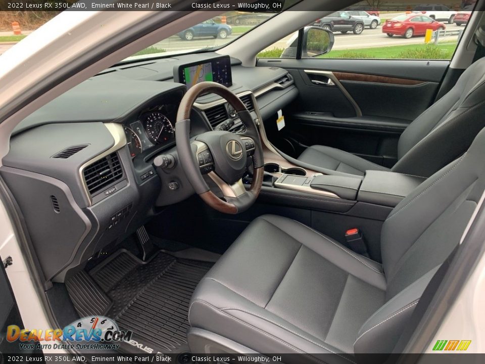 Black Interior - 2022 Lexus RX 350L AWD Photo #2