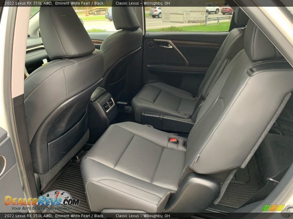 Rear Seat of 2022 Lexus RX 350L AWD Photo #3
