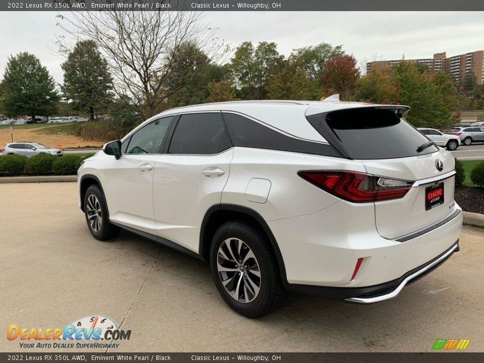 2022 Lexus RX 350L AWD Eminent White Pearl / Black Photo #4