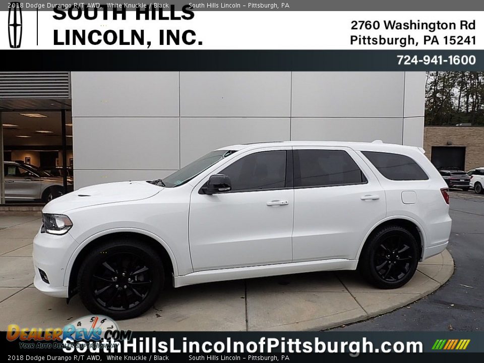 2018 Dodge Durango R/T AWD White Knuckle / Black Photo #1