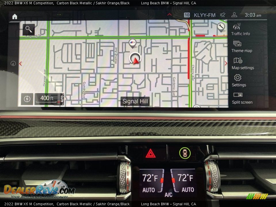 Navigation of 2022 BMW X6 M Competition Photo #19