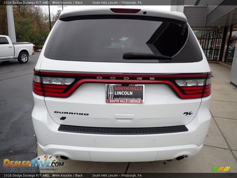 2018 Dodge Durango R/T AWD White Knuckle / Black Photo #4