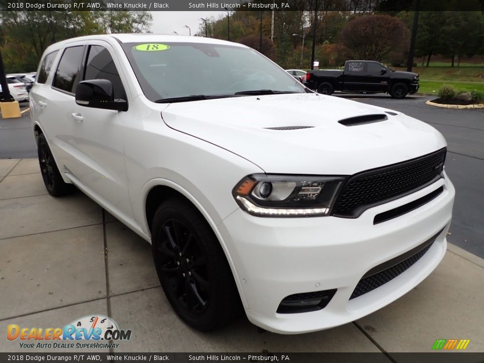 2018 Dodge Durango R/T AWD White Knuckle / Black Photo #8