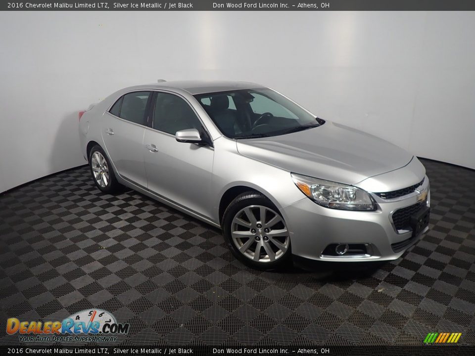 2016 Chevrolet Malibu Limited LTZ Silver Ice Metallic / Jet Black Photo #2