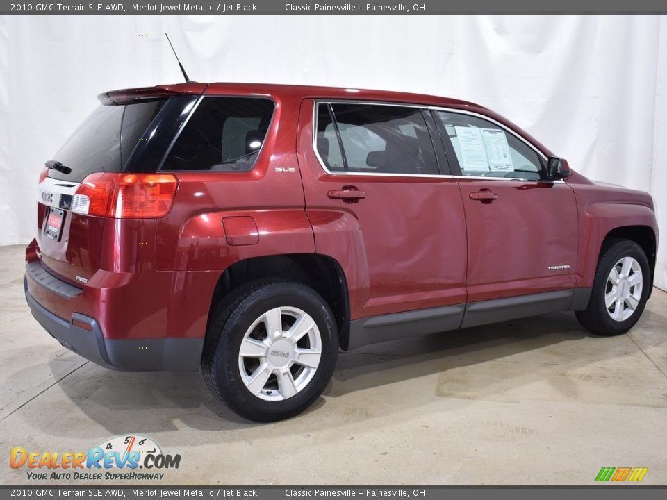 2010 GMC Terrain SLE AWD Merlot Jewel Metallic / Jet Black Photo #2