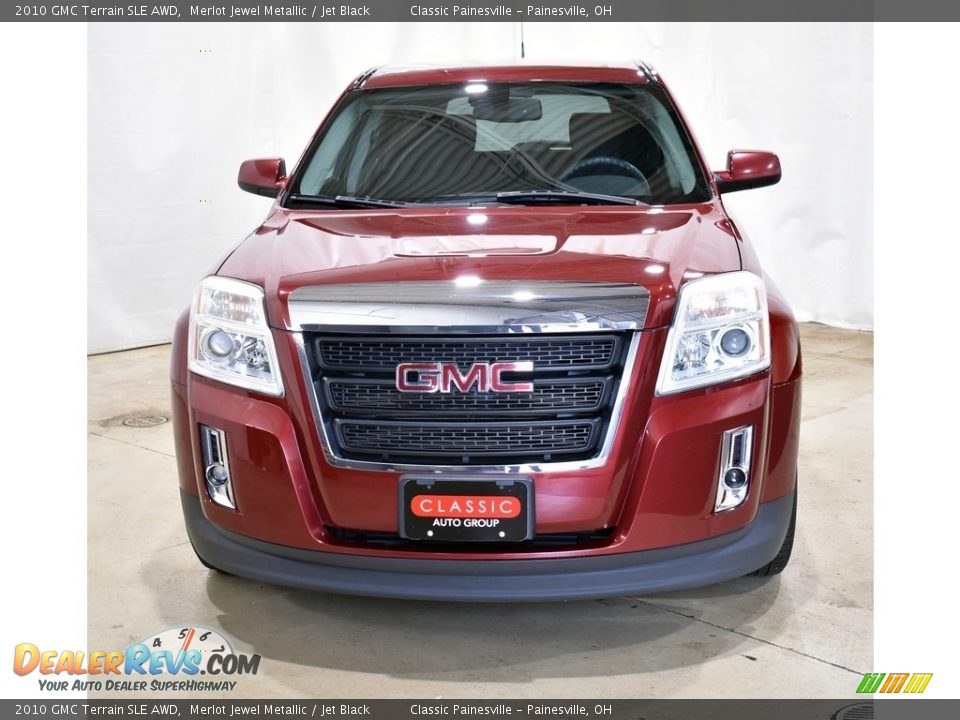 2010 GMC Terrain SLE AWD Merlot Jewel Metallic / Jet Black Photo #4