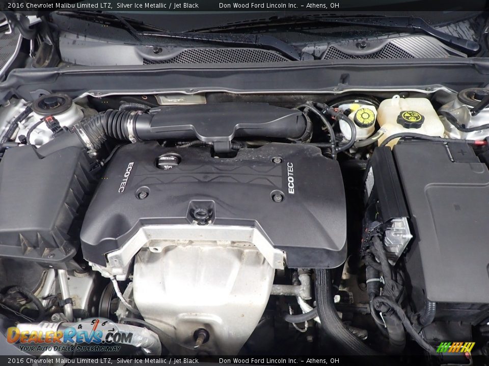 2016 Chevrolet Malibu Limited LTZ Silver Ice Metallic / Jet Black Photo #6