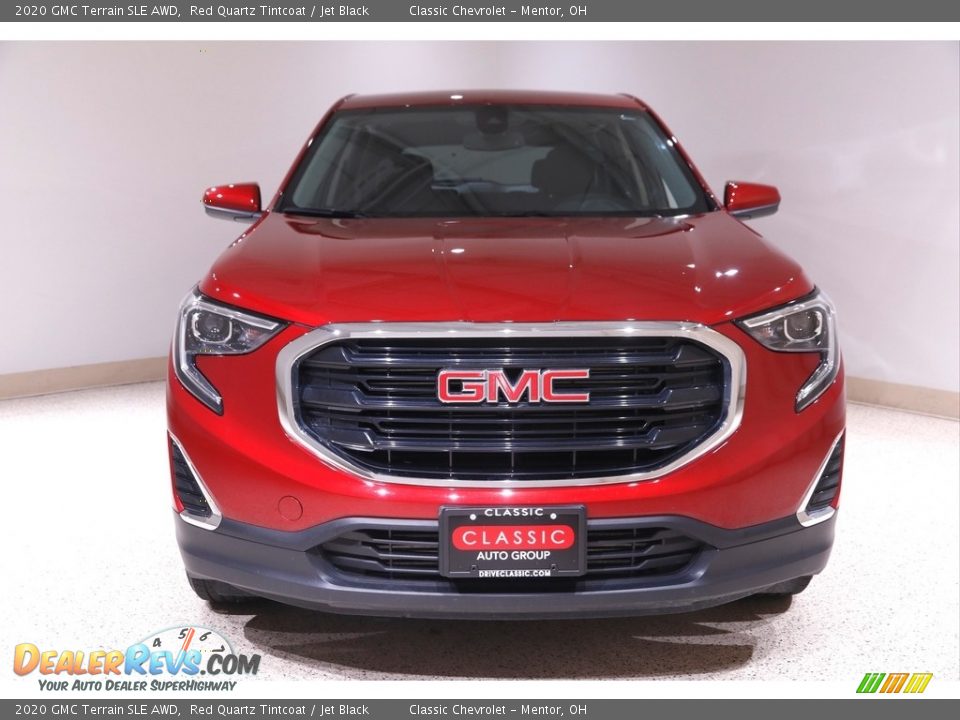 2020 GMC Terrain SLE AWD Red Quartz Tintcoat / Jet Black Photo #2