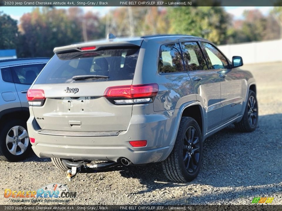 2020 Jeep Grand Cherokee Altitude 4x4 Sting-Gray / Black Photo #4